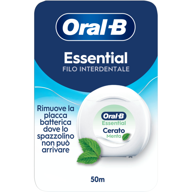 FILO CERATO ORAL-B ESSENTIAL Mt.50 Menta