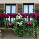 FIORIERA FERRO BATT. BALCONE FISSA cm 40