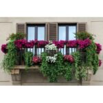 FIORIERA FERRO BATT. BALCONE FISSA cm 50