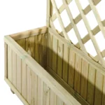 FIORIERA LEGNO GARDEN cm 75x25x140