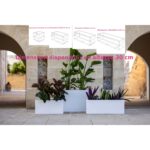 FIORIERA LIVING +S cm 30 White