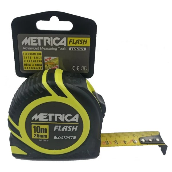 FLESSOMETRO NY MT10x25 MM Prof. Gomm. FLESSOMETRO NY MT10x25 MM Prof. Gomm.