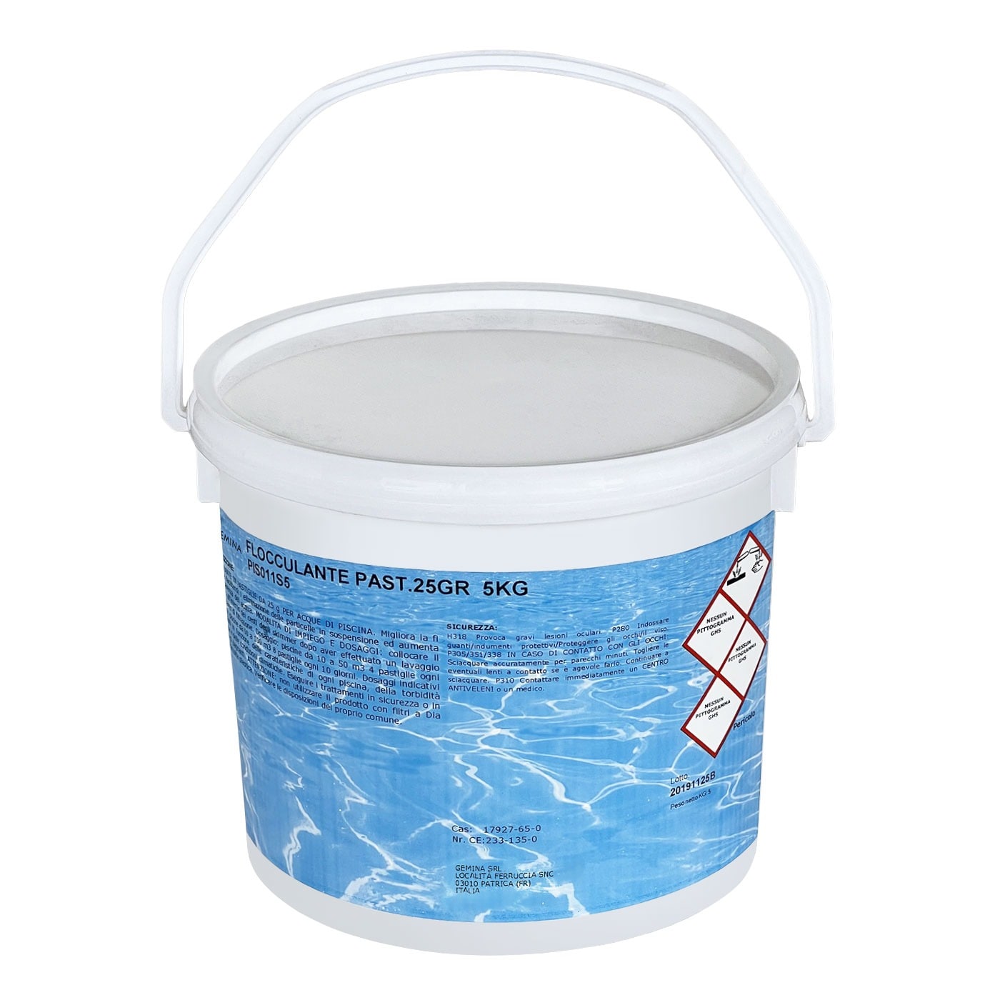 FLOCCULANTE Pastiglie kg 5 FLOCCULANTE Pastiglie kg 5