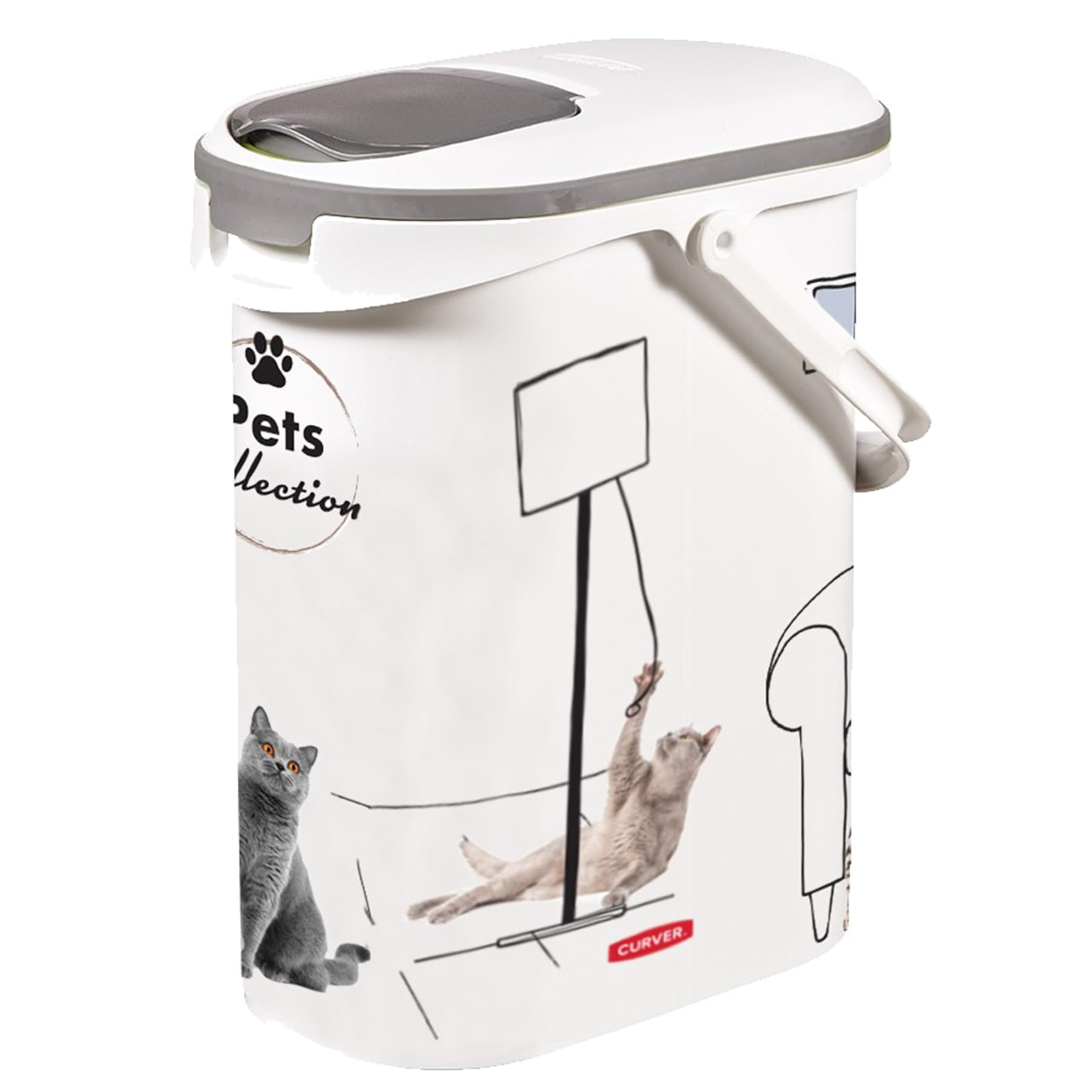 FOOD CONTAINER CATS kg 4 Keter FOOD CONTAINER CATS kg 4 Keter