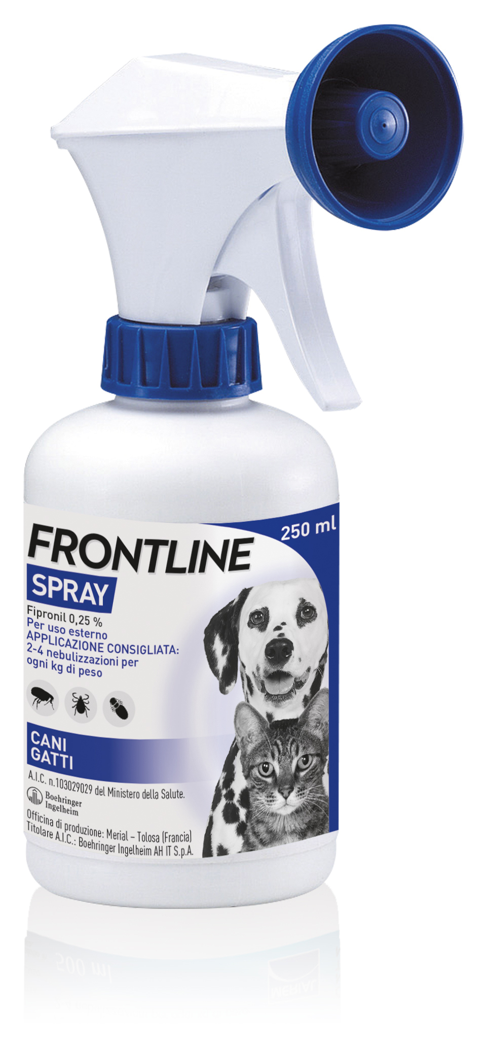 FRONTLINE ml 250 Cani Gatti FRONTLINE ml 250 Cani Gatti