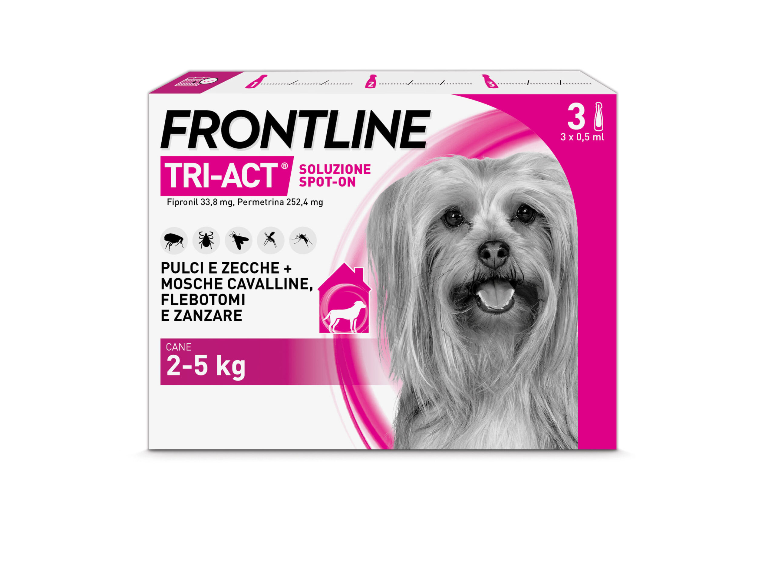 FRONTLINE TRI-ACT CANI kg 2-5 FRONTLINE TRI-ACT CANI kg 2-5