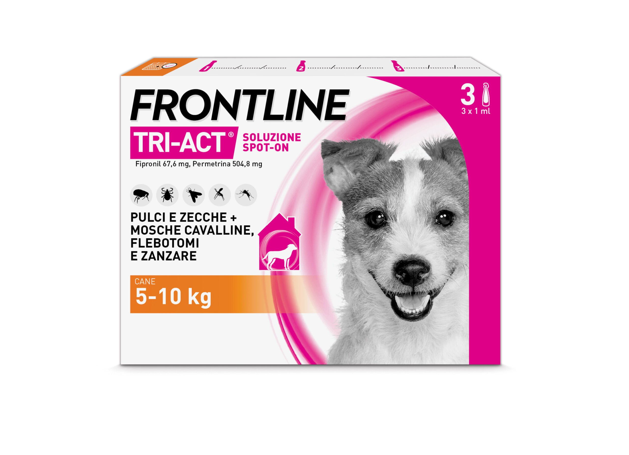 FRONTLINE TRI-ACT CANI kg 5-10 FRONTLINE TRI-ACT CANI kg 5-10