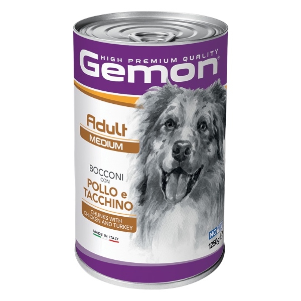 GEMON DOG ADULT MEDIUM gr 1250 Pollo