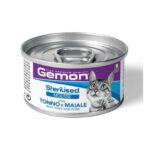 GEMON MOUSSE STE.RIC. gr 85 Tonno/Maiale