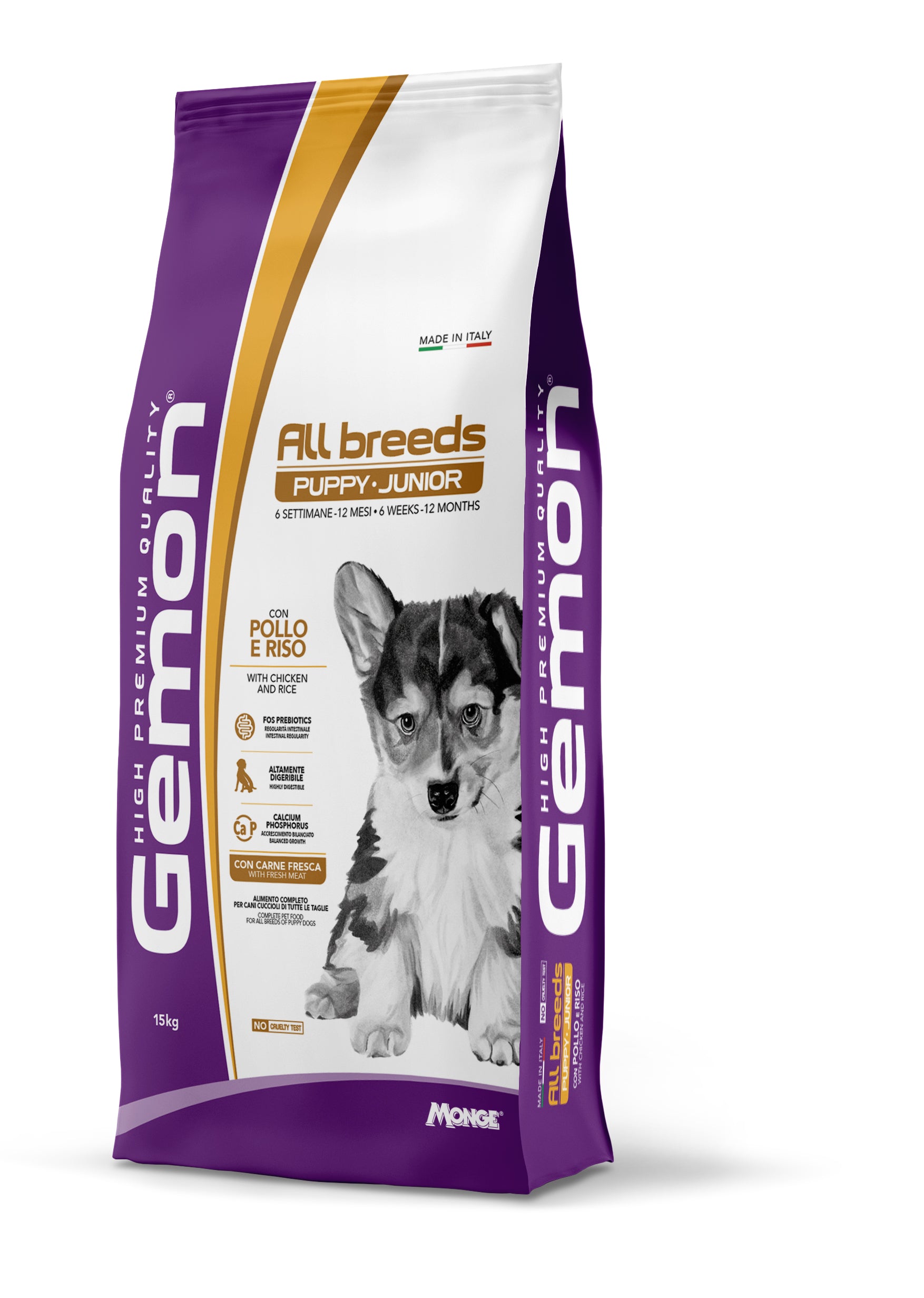 GEMON P&J ALL B. kg 15 Pollo/Riso GEMON P&J ALL B. kg 15 Pollo/Riso