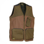 GILET ZIVAT Fango Marrone