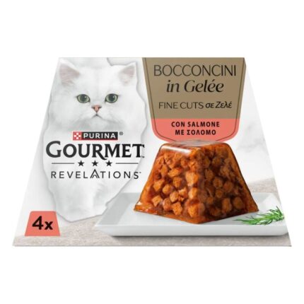 GOURMET REVELATIONS 4x57gr Gelée Salmone