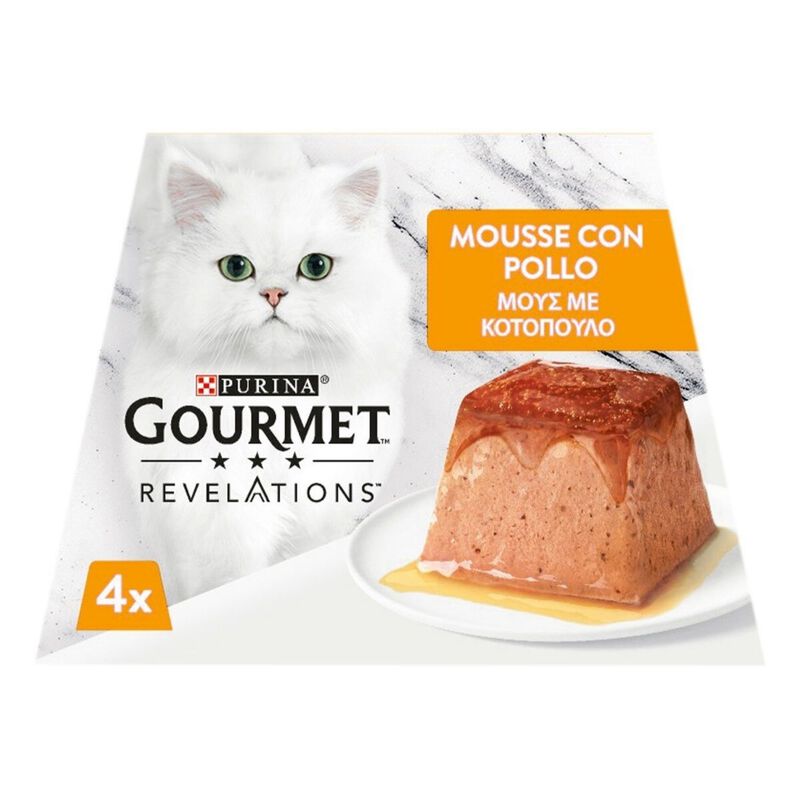 GOURMET REVELATIONS 4x57gr Mousse Pollo GOURMET REVELATIONS 4x57gr Mousse Pollo