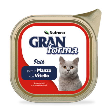 GRANFORMA CAT PATE' gr 100 Manzo/Vitello