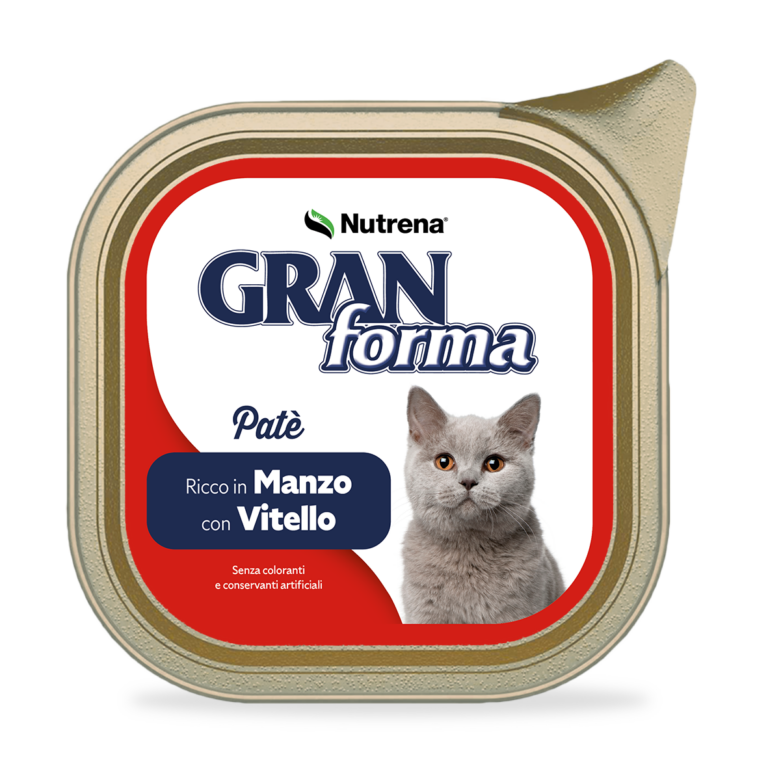GRANFORMA CAT PATE' gr 100 Manzo/Vitello