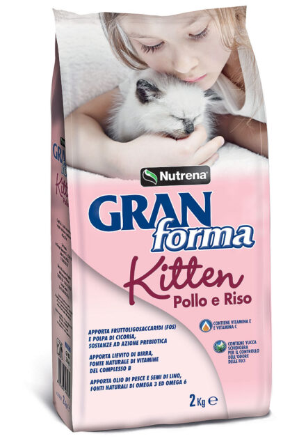 GRANFORMA KITTEN kg 2 Pollo/Riso