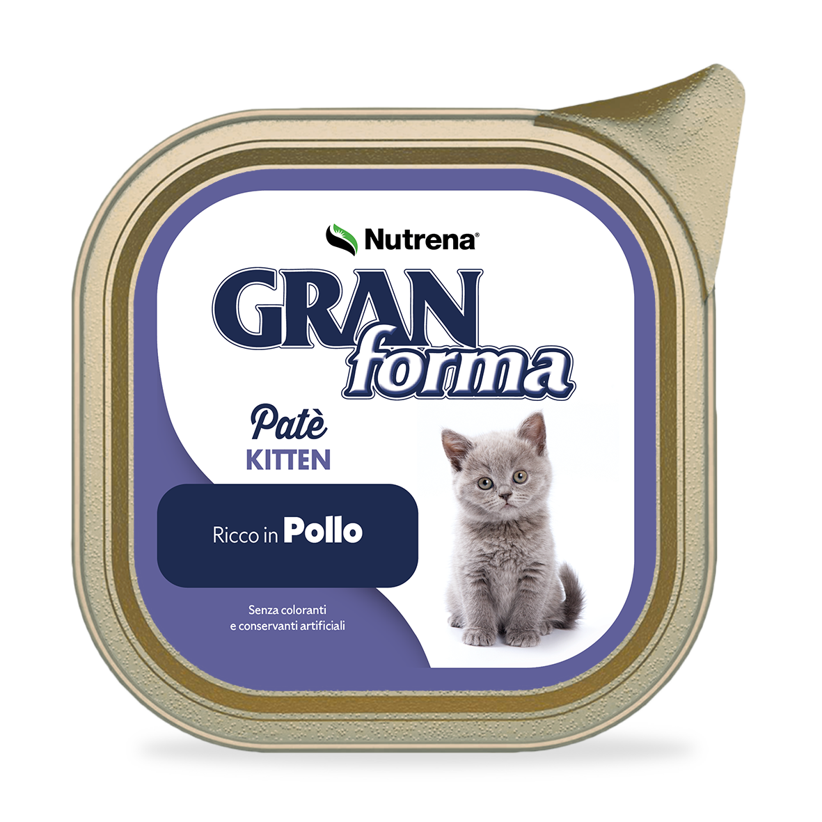 GRANFORMA KITTEN PATE' gr 100 Pollo GRANFORMA KITTEN PATE' gr 100 Pollo