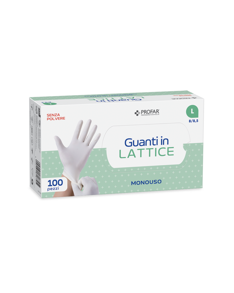 GUANTI LATTICE BIANCO DAR EX TG. S