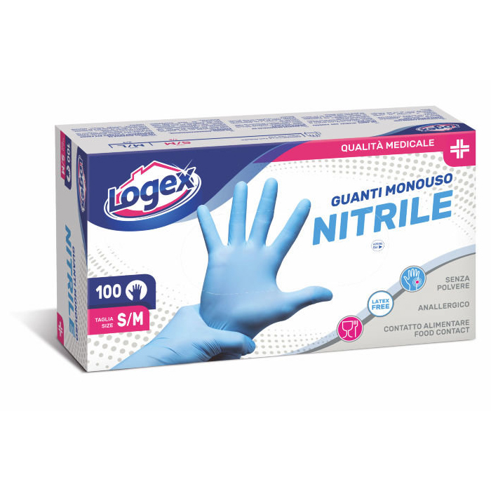 GUANTI LATTICE VITRIL5 Blu Tg.S Pz.100 GUANTI LATTICE VITRIL5 Blu Tg.S Pz.100