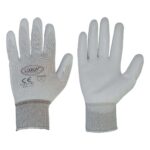 GUANTI MAGLIA NYLON Bianco P.