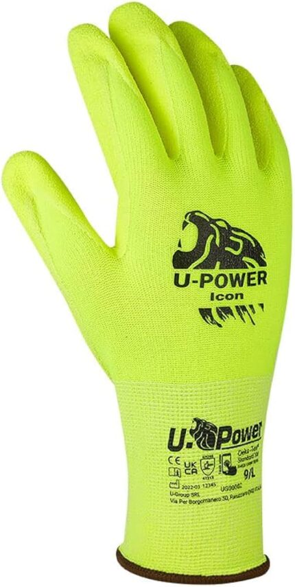 GUANTI U-POWER ICON Giallo Flu