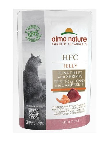 HFC JELLY CATS gr 55 Fil.Tonno/Gamberett HFC JELLY CATS gr 55 Fil.Tonno/Gamberett