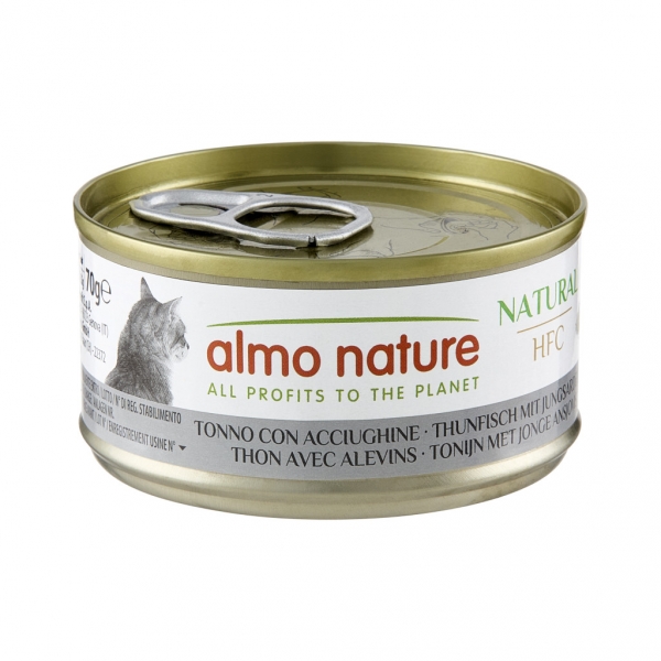 HFC NATURAL CATS gr 70 Tonno/Aggiughine HFC NATURAL CATS gr 70 Tonno/Aggiughine