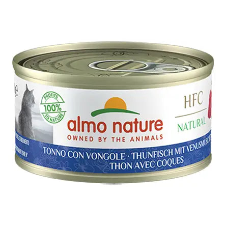 HFC NATURAL CATS gr 70 Tonno/Vongole HFC NATURAL CATS gr 70 Tonno/Vongole