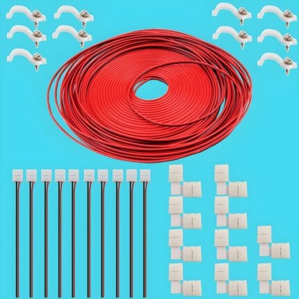 KIT NASTRO LED 3528 m 2 12V+ALIMENTATORE