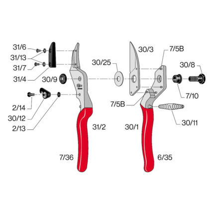 KIT RICAMBI 30/90 x FELCO 31
