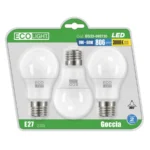 LAMPADINA LED GOCCIA 9W E27 806LM IP20