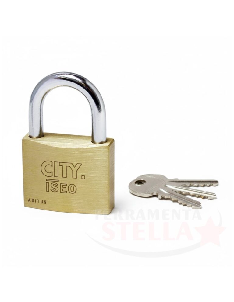 LUCCHETTO OTTONE ADITUS mm 30 ARCO 16MM