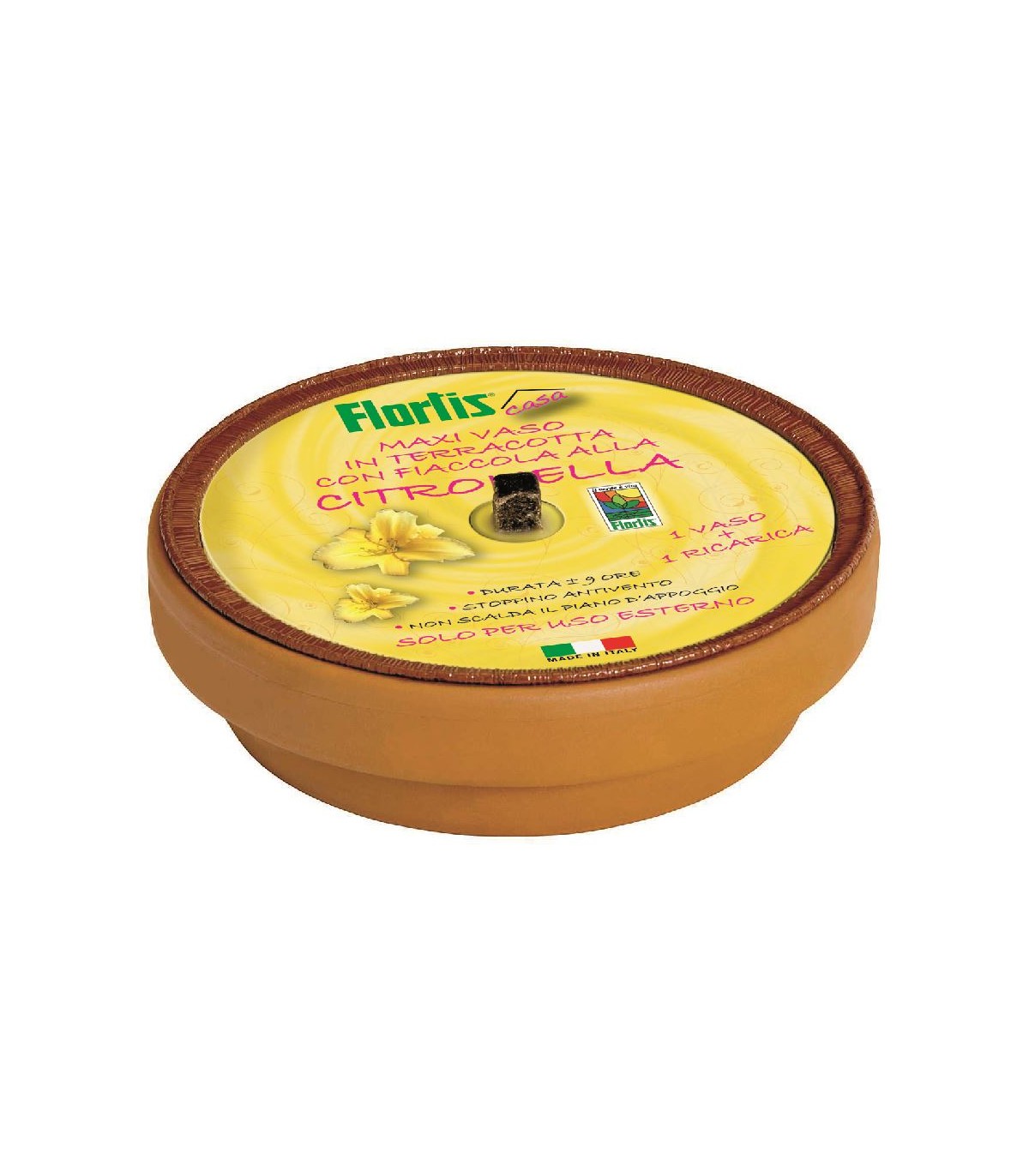 MAXI VASO+FIACC.CITR.RAME D. 16,5 MAXI VASO+FIACC.CITR.RAME D. 16,5