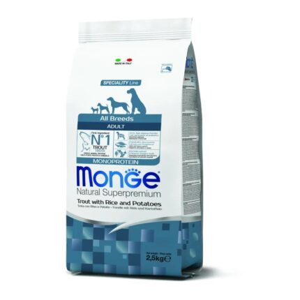 MONGE ADULT ALL BREEDS kg 12 Trota