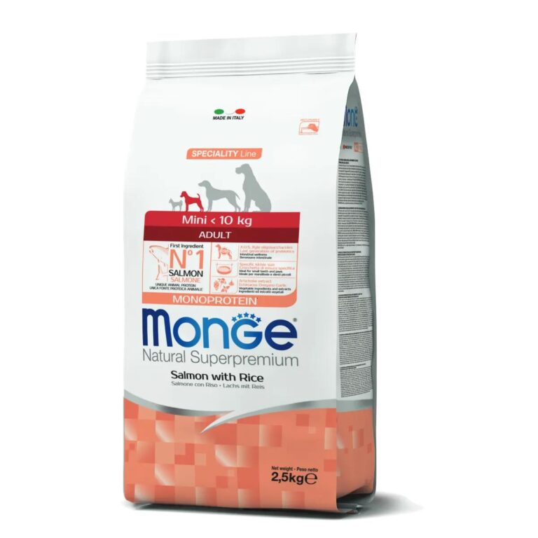 MONGE ADULT MINI kg 2.5 Salmone