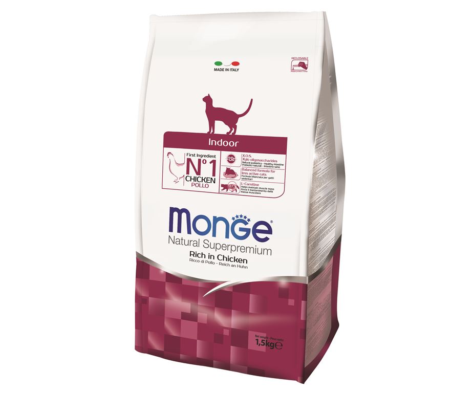 MONGE CAT INDOOR kg 1.5 MONGE CAT INDOOR kg 1.5