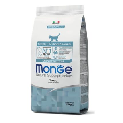 MONGE CAT MONOP. KITTEN gr 400 Trota