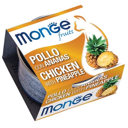 MONGE FRUIT gr 80 Pollo/Ananas MONGE FRUIT gr 80 Pollo/Ananas
