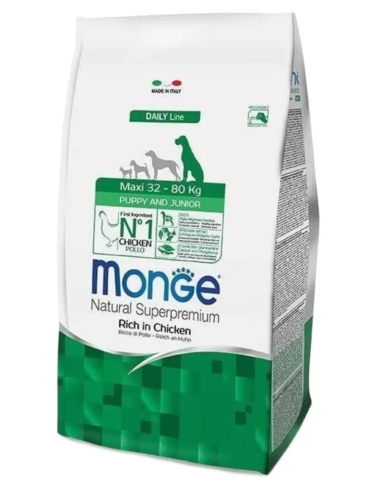 MONGE PUPPY MAXI kg 12 MONGE PUPPY MAXI kg 12