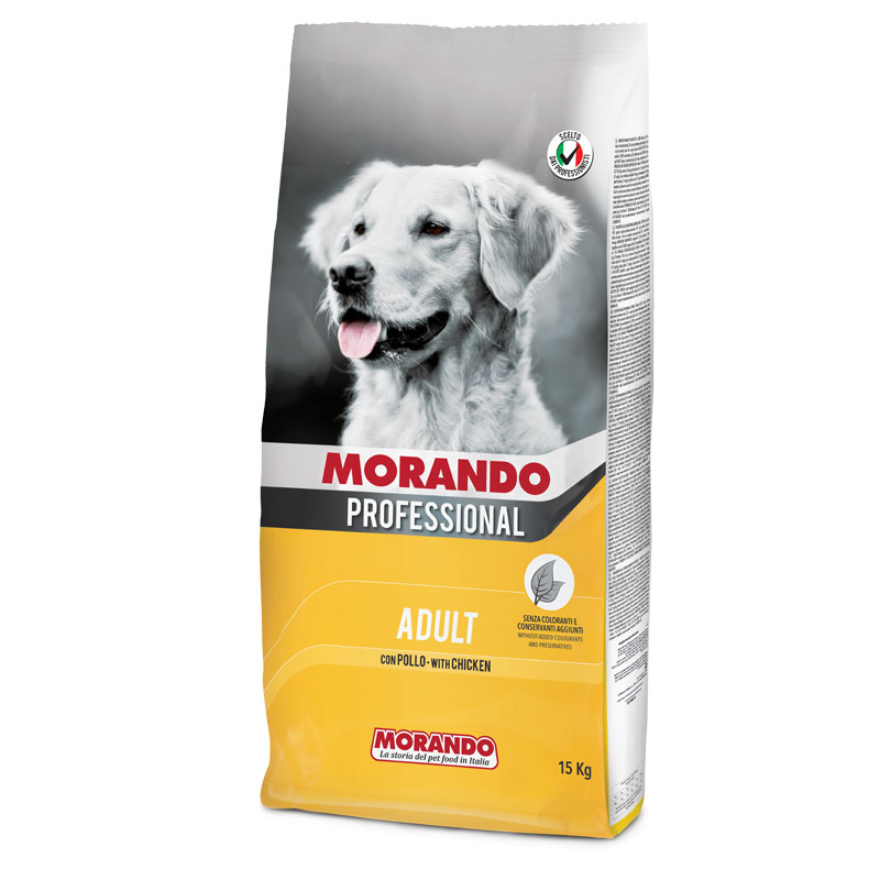 MORANDO PROF.CANE CROCCHETTE kg 15 Pollo MORANDO PROF.CANE CROCCHETTE kg 15 Pollo