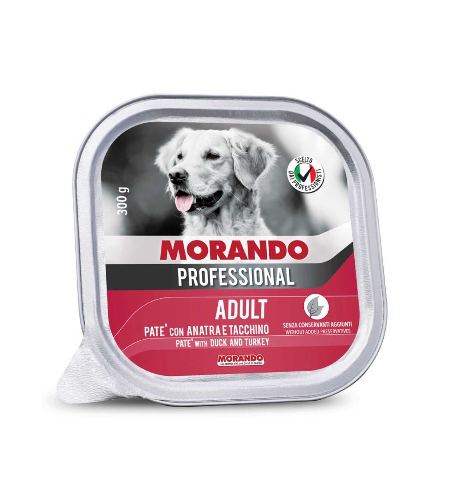 MORANDO PROF.CANE gr 300 Anatra/Tacchino MORANDO PROF.CANE gr 300 Anatra/Tacchino