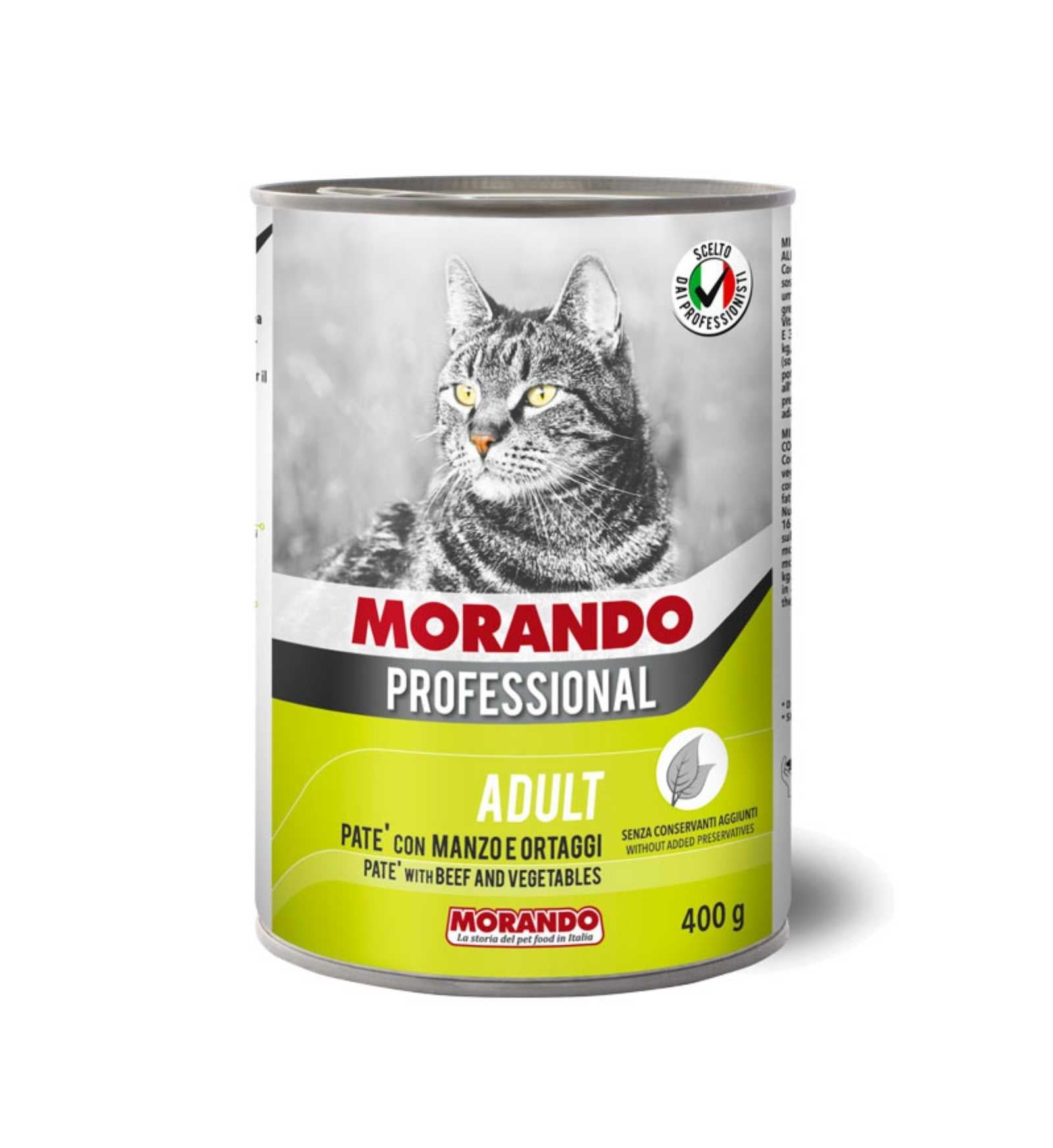 MORANDO PROF. GATTO gr 400 Patè MORANDO PROF. GATTO gr 400 Patè