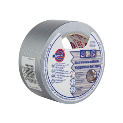NASTRO AMERICANO TELA 50MM Mt 25 Argento