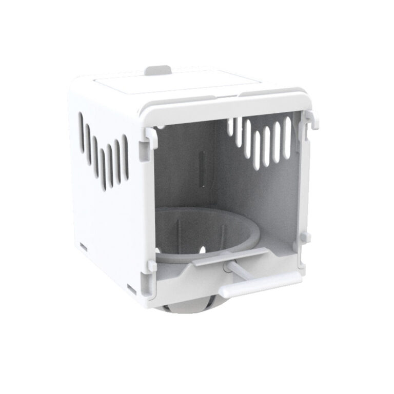NIDO UCCELLI cm 12x12x17H Bianco