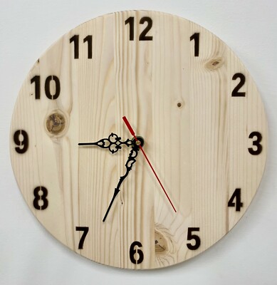 OROLOGIO DA PARETE IN LEGNO cm 29 OROLOGIO DA PARETE IN LEGNO cm 29
