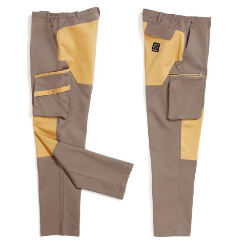 PANTALONE FARNIA DONNA Curry Bicolor L