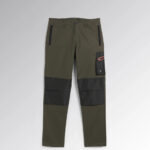 PANTALONE STRETCH Verde Foresta Notte
