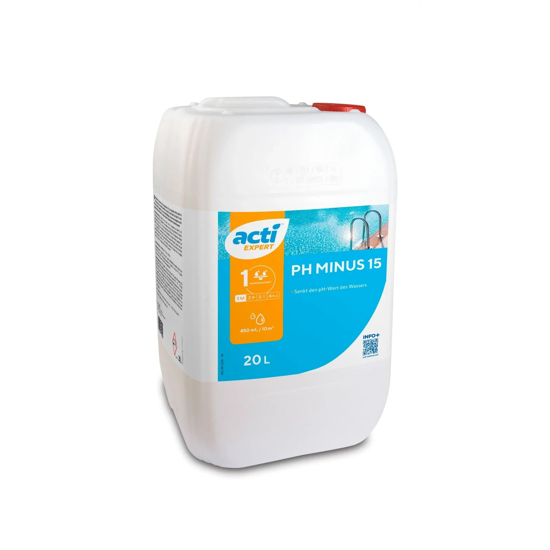 PH MINUS ATTIVO 15% Liq. STABIL. kg 11 PH MINUS ATTIVO 15% Liq. STABIL. kg 11