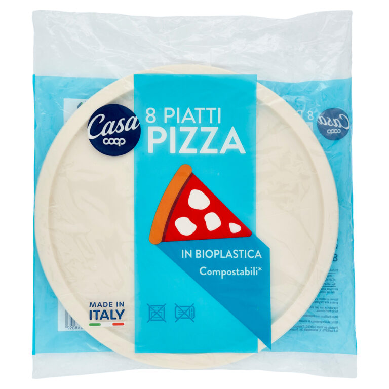 PIATTI BIO 1LIP PIZZA Pz.8 Compost.
