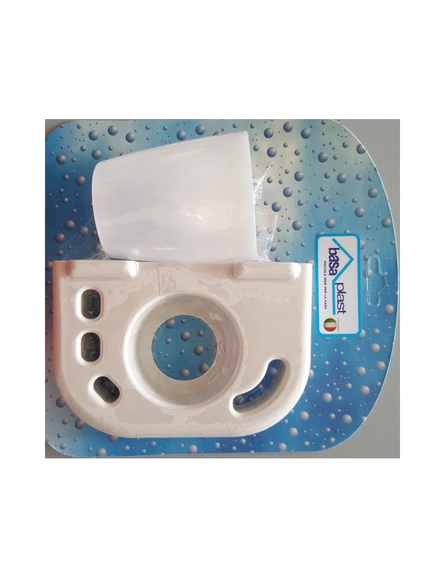 PORTABICCHIERE BAGNO BasaPlast PORTABICCHIERE BAGNO BasaPlast